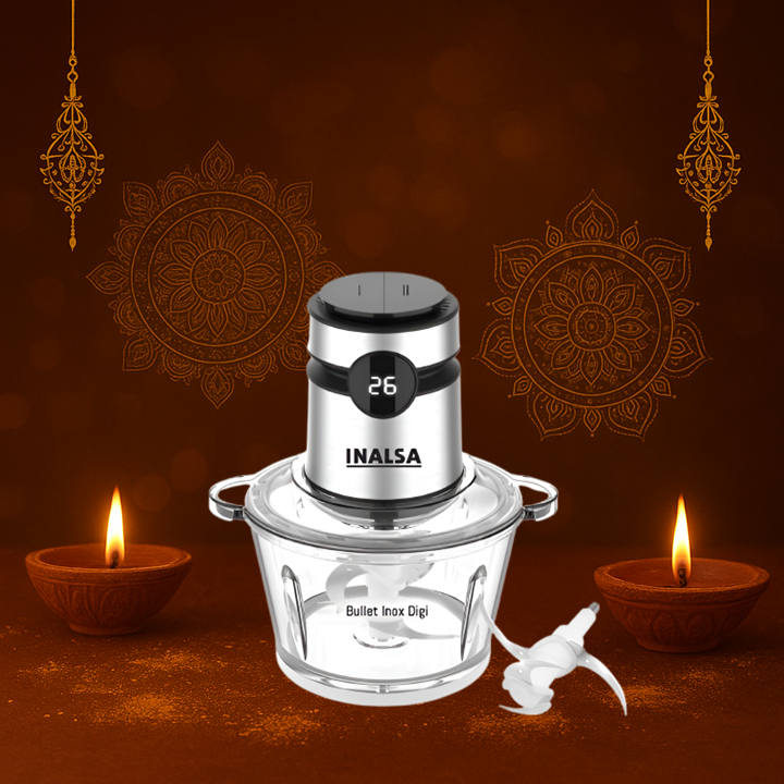 Inalsa Mini Chopper Bullet Inox Digital 500W Uphar Dil Se Corporate Gifting