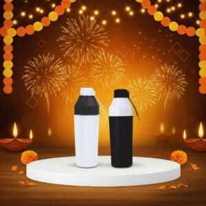 Hexa Edge- Insulated Steel Bottle - Hot and Cold with Strap