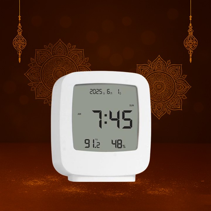 Screentime- TV style clock with Calendar, Temperature and Humidity function