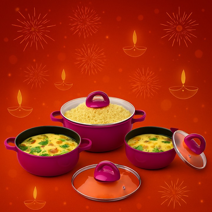 Wonderchef Ceramide 6 pcs Casserole Set