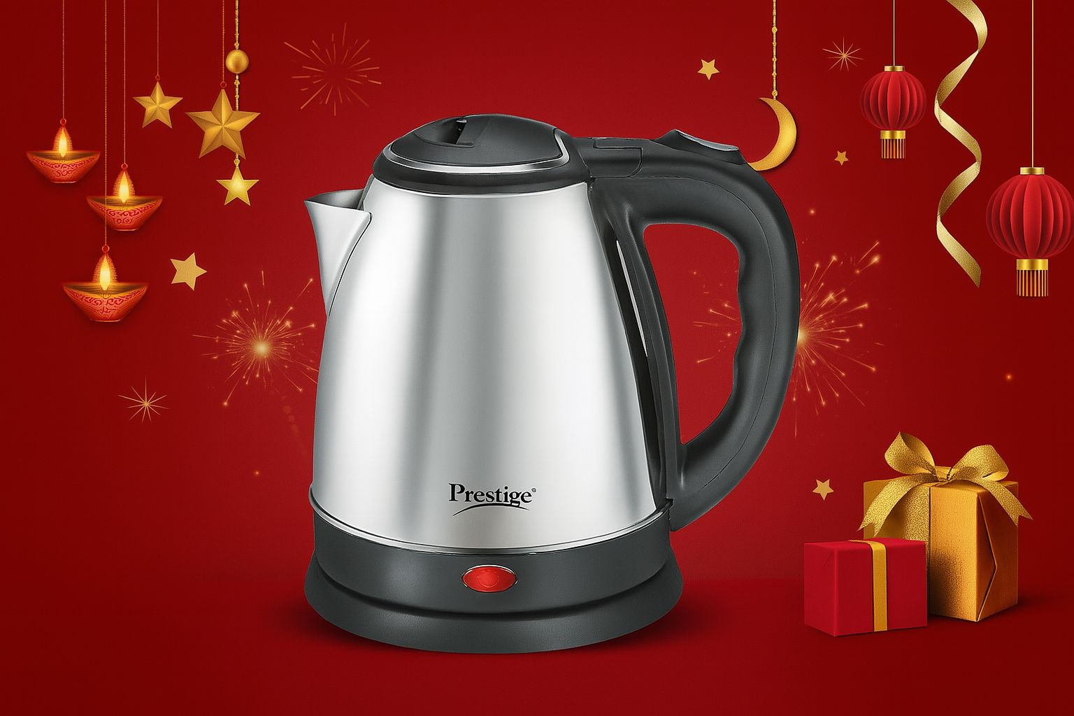 Prestige 1.8 Litres Electric Kettle (PKOSS 1.8) 1500W