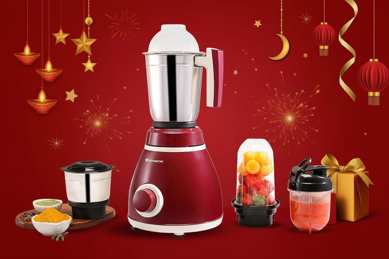 Wonderchef Acura Plus 500 W, 22000 RPM